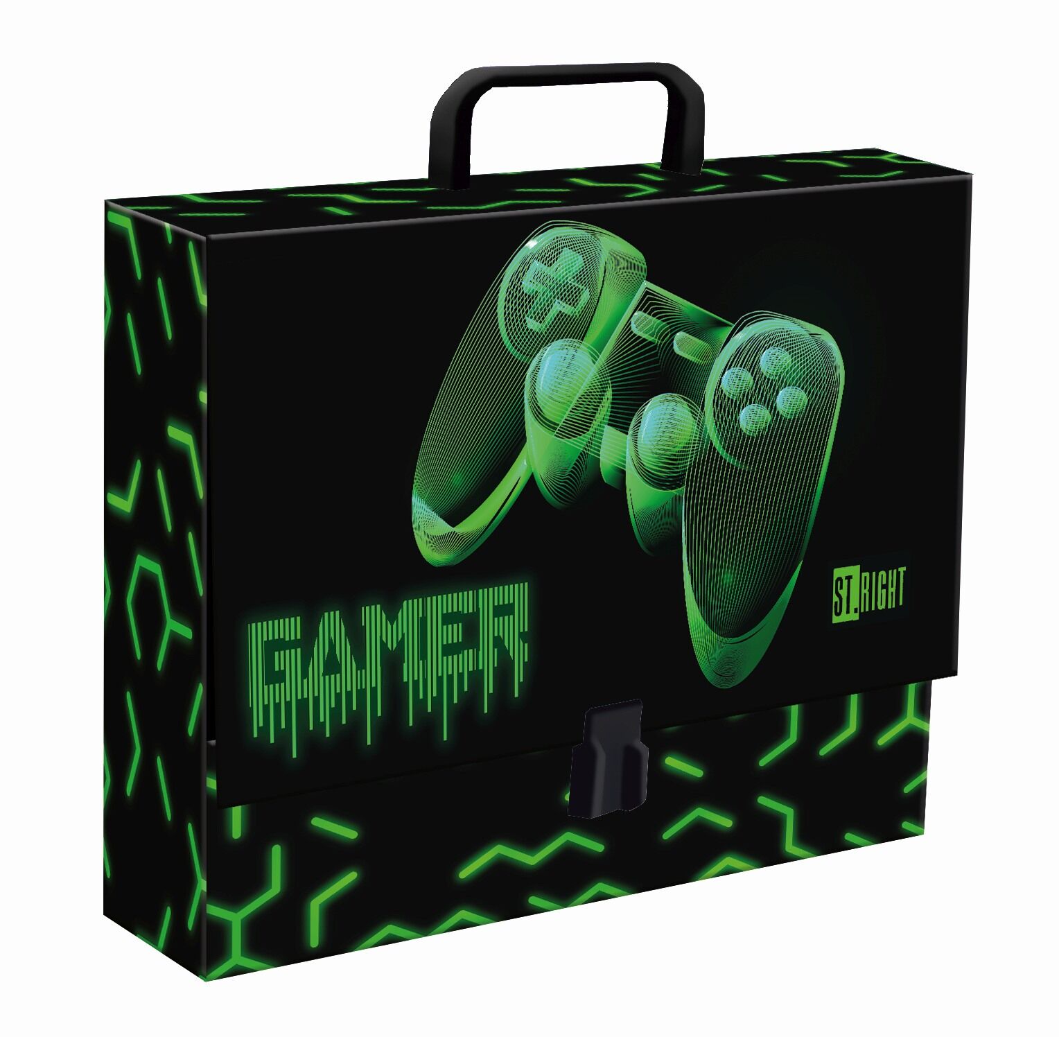 Teczka z rączką A4 XL Green level