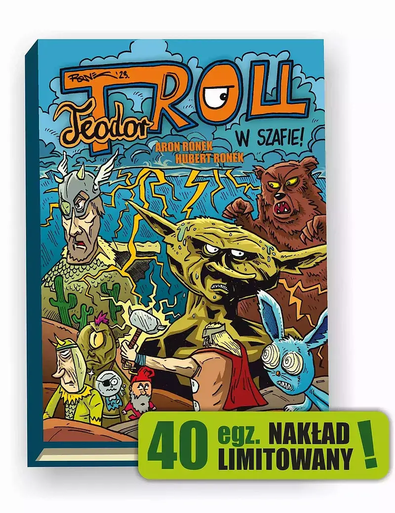 Troll Teodor w szafie HC