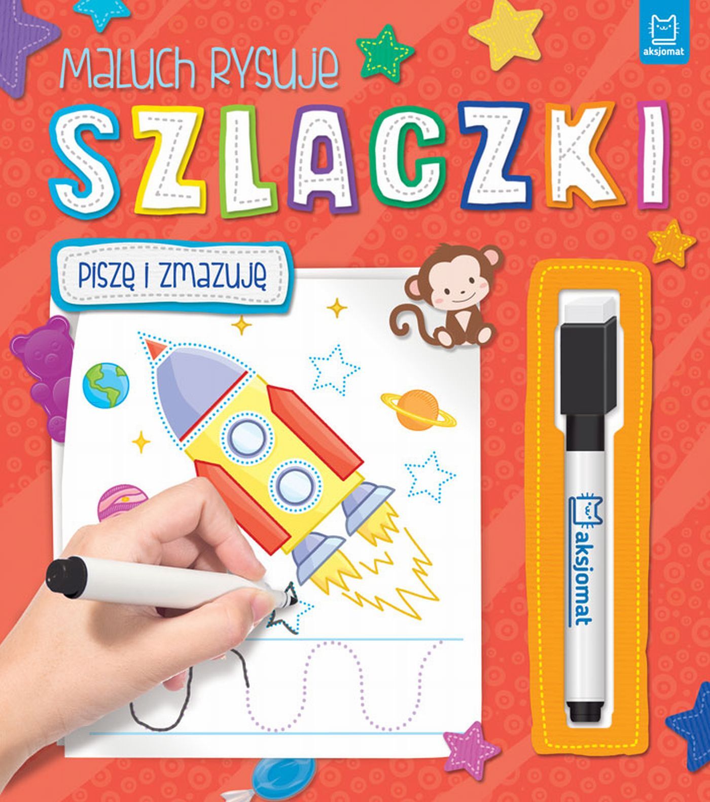Maluch rysuje SZLACZKI. Piszę i zmazuję