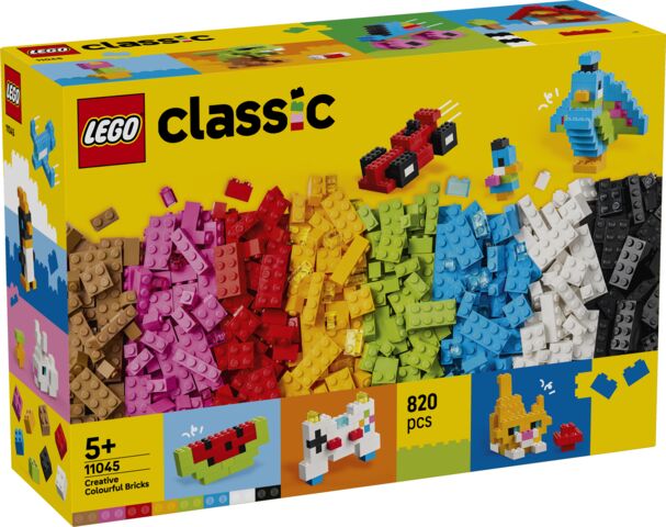LEGO Classic Kreatywne kolorowe klocki 11045