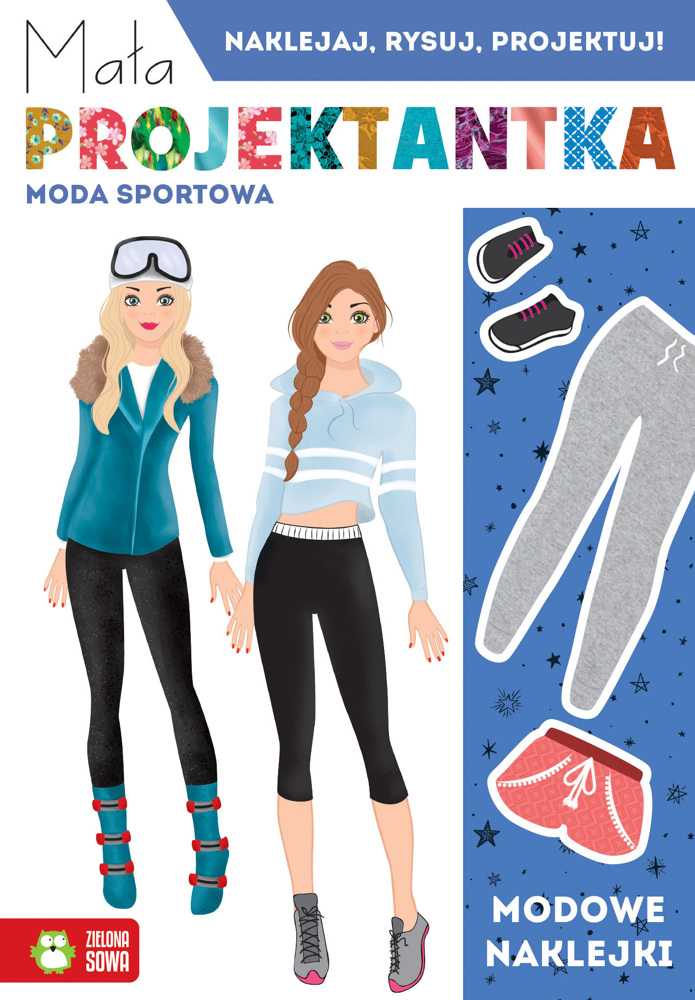 Mała projektantka. Moda sportowa
