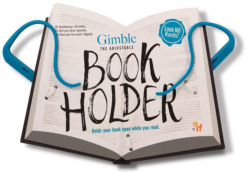 Gimble book holder niebieski uchwyt do książki