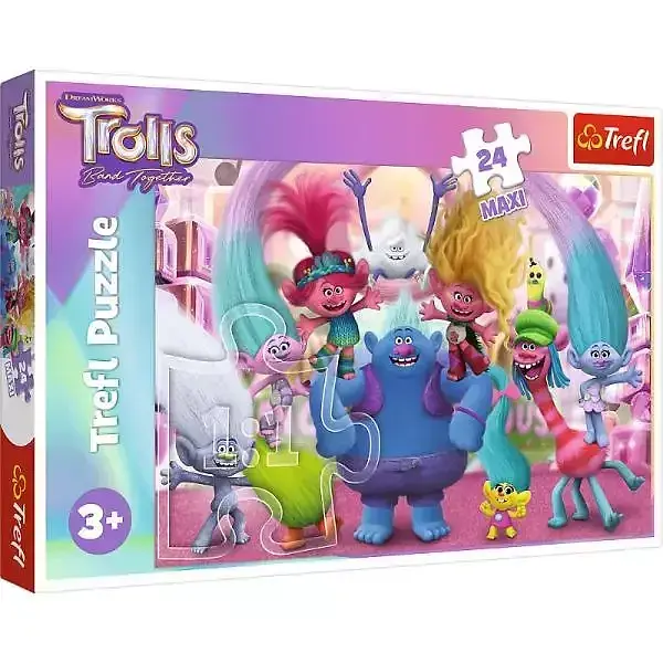 Puzzle 24 maxi w świecie trolli 14359