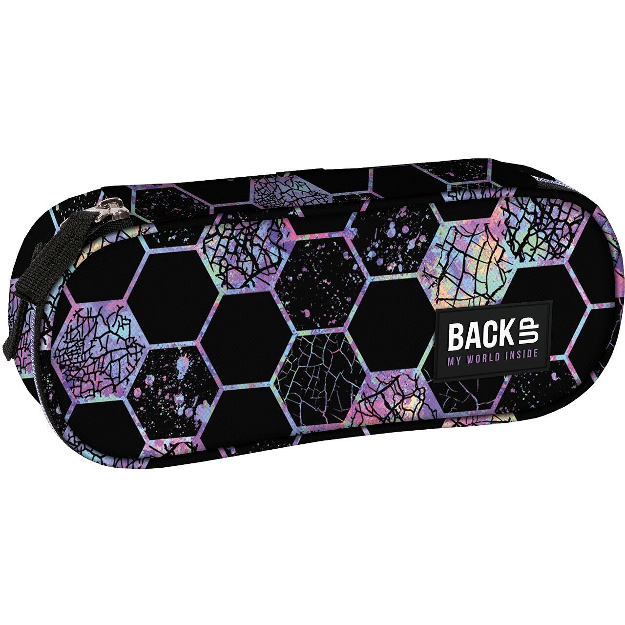 Piórnik owalny Backup Neon PB8A26