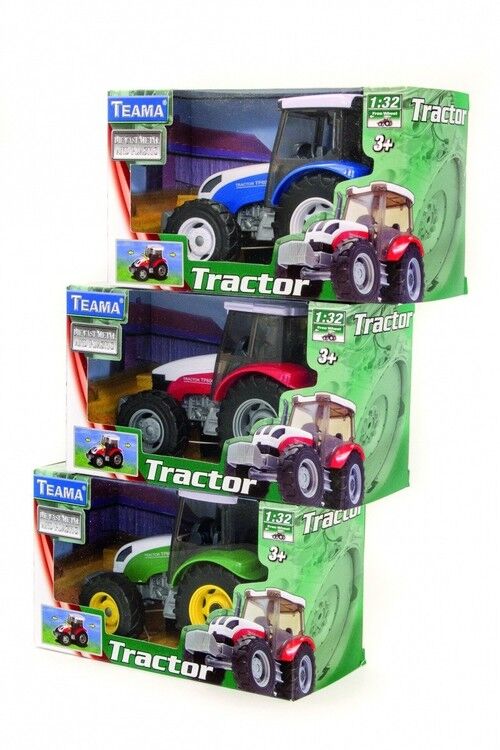 Teama Traktor niebieski 1:32