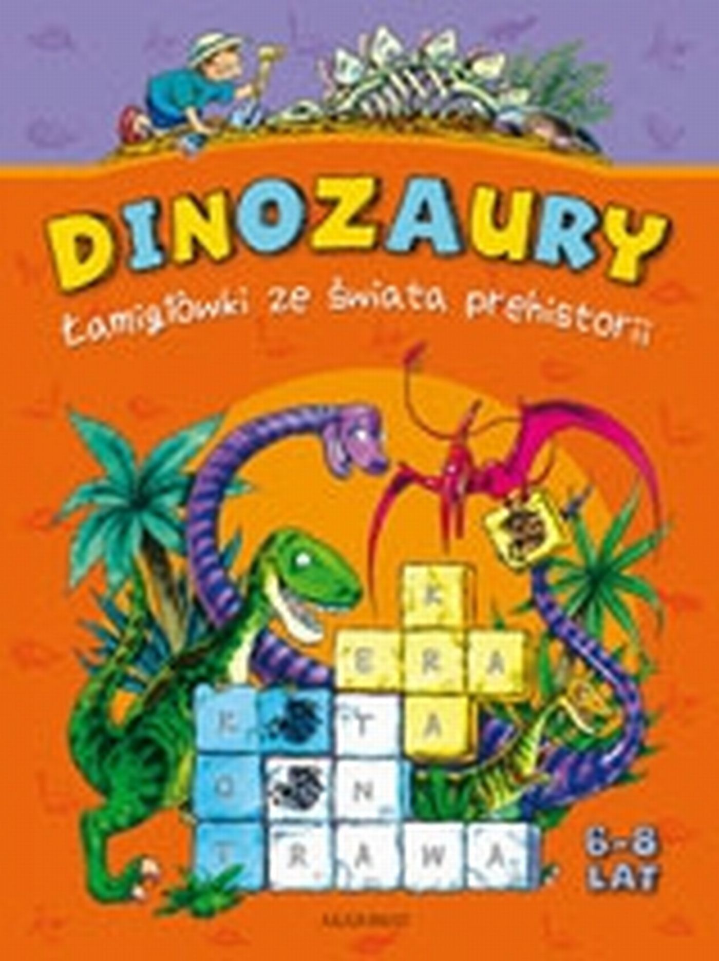 Dinozaury - Łamigłówki ze świata prehistorii