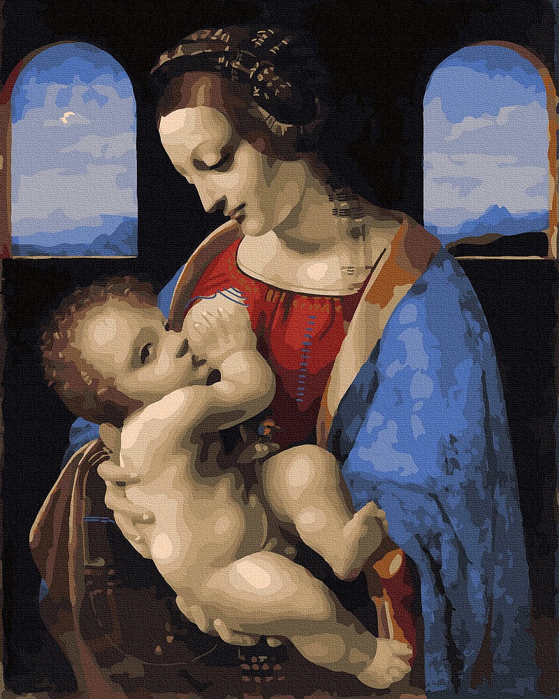 Malowanie po numerach madonna litta