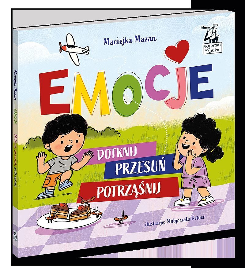 Emocje. Dotknij, przesuń, potrząśnij. Kapitan Nauka