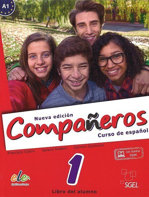 Companeros 1 Podręcznik + licencia digital nueva edicion