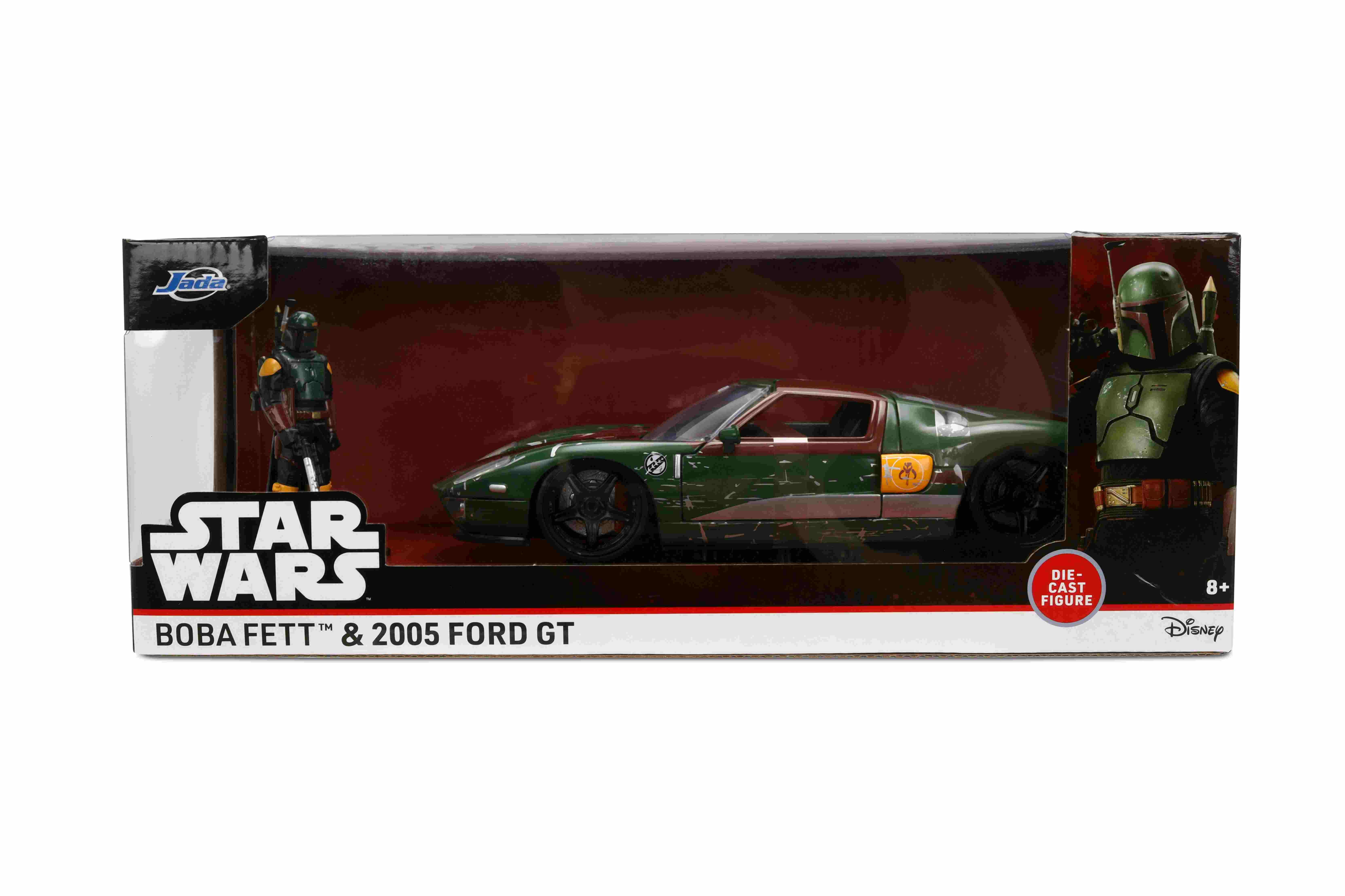 Ford GT 2005 1:24+figurka JADA Star Wars