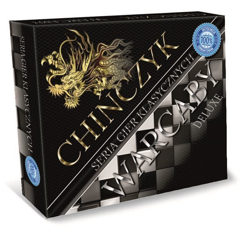 Gra chińczyk i warcaby deluxe