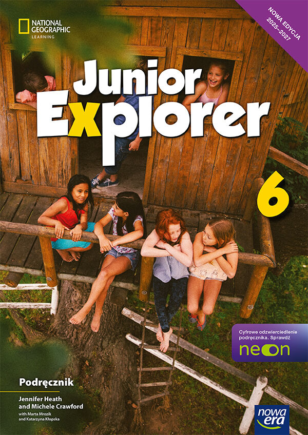 Język angielski Junior Explorer podręcznik dla klasy 6 szkoły podstawowej EDYCJA 2025-2027