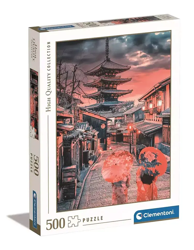 Puzzle 500 hq evening in kyoto 35525