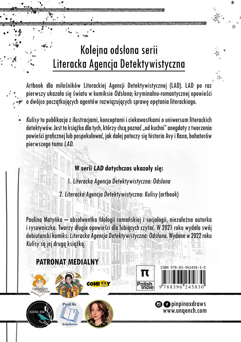 Literacka Agencja Detektywistyczna - Kulisy (oprawa miękka).