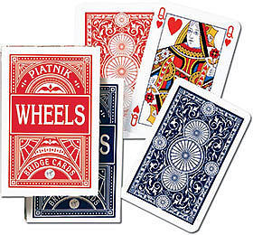 Karty do gry Piatnik 1 talia Wheels pokerowe