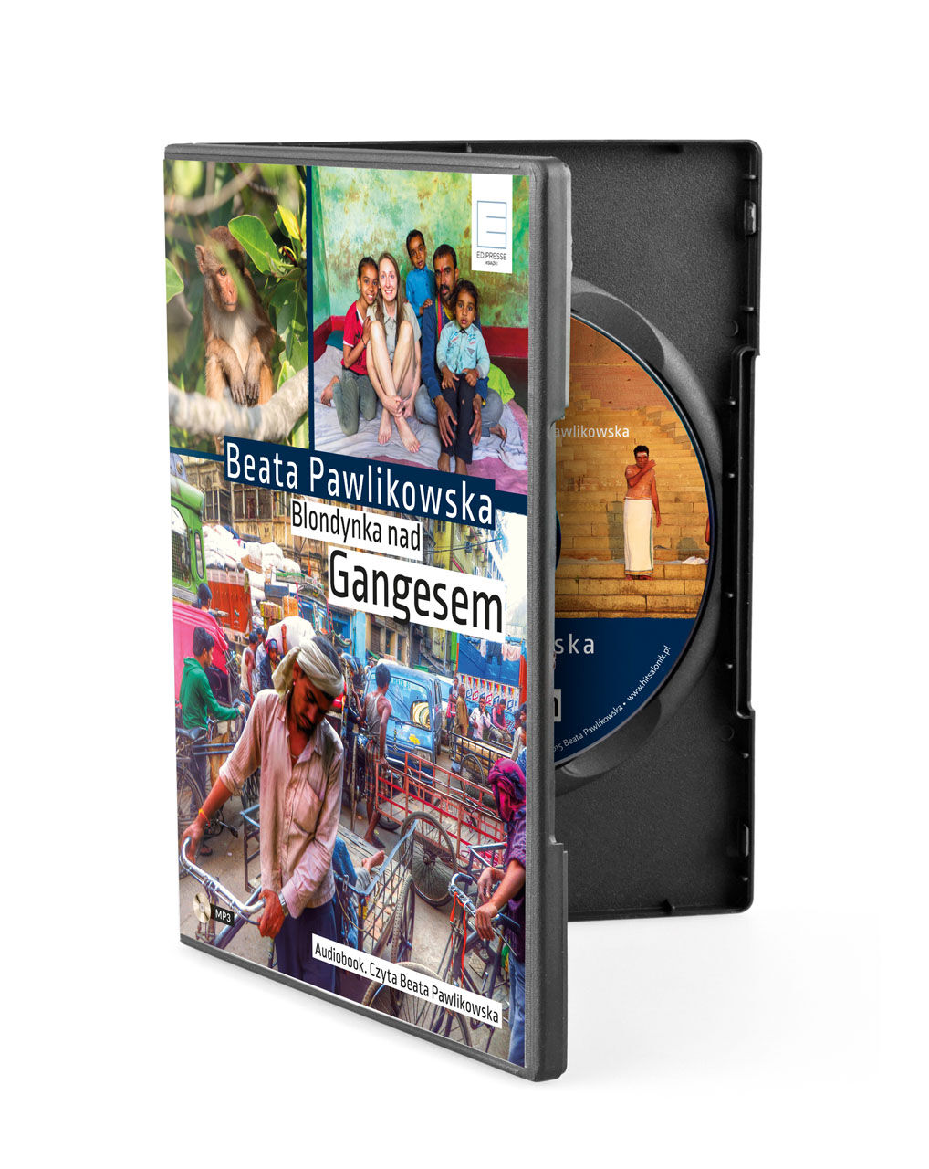 Audiobook Blondynka nad Gangesem (audiobook DVD)