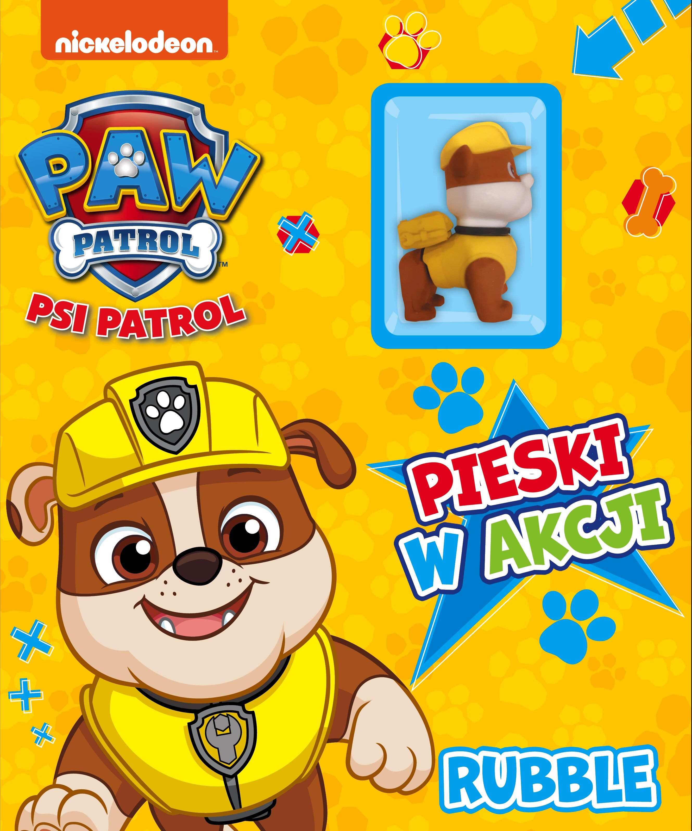 Psi Patrol. Pieski w Akcji. Rubble.