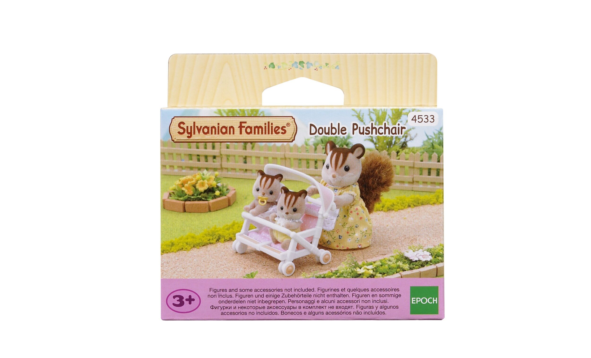 Sylvanian Families Podwójny wózek spacerowy 4533