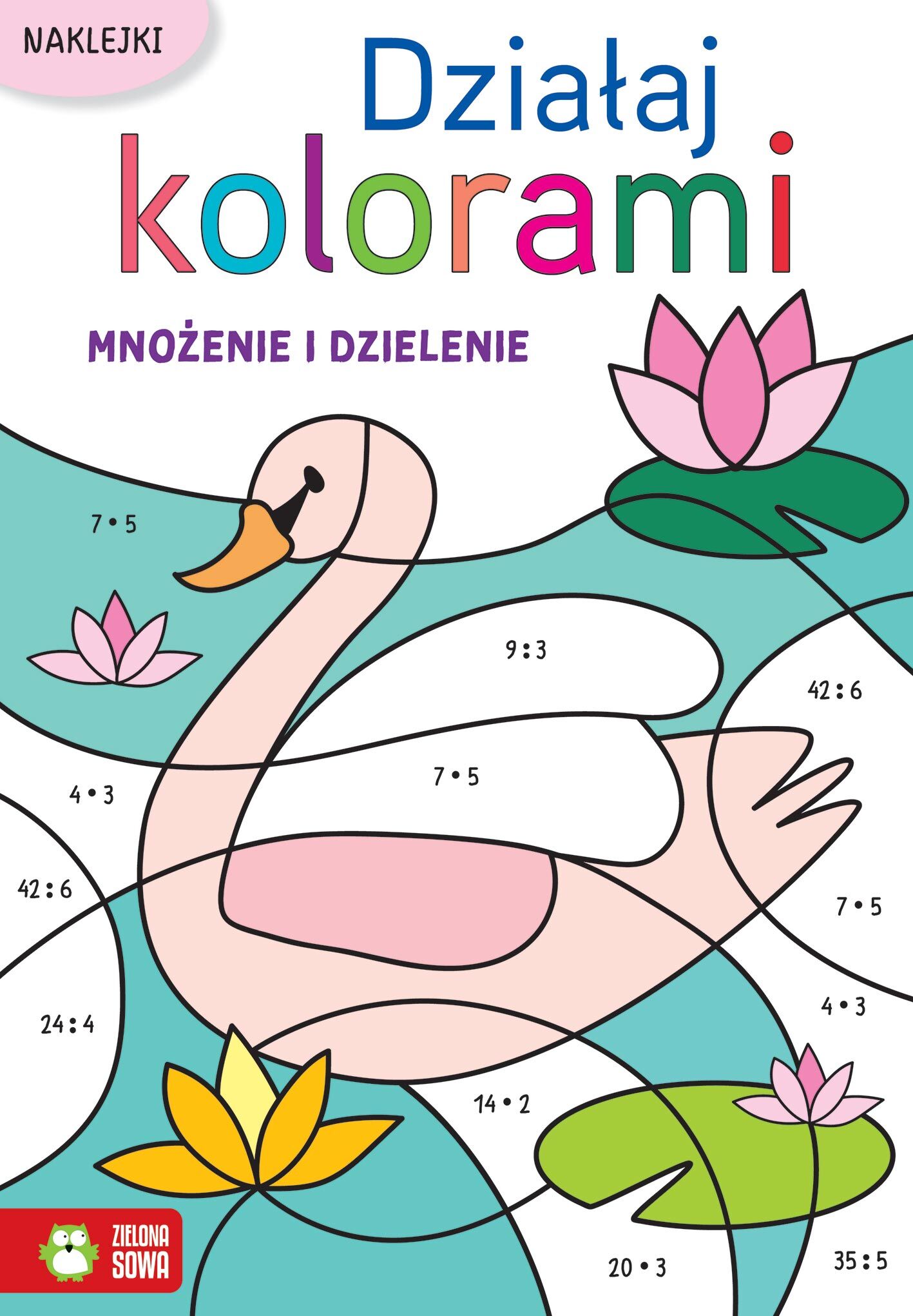 Działaj kolorami. Mnożenie i dzielenie