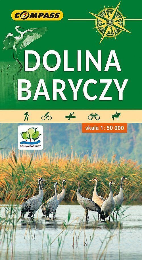 Dolina Baryczy. Mapa turystyczna w skali 1:50 000 (wersja wodoodporna)