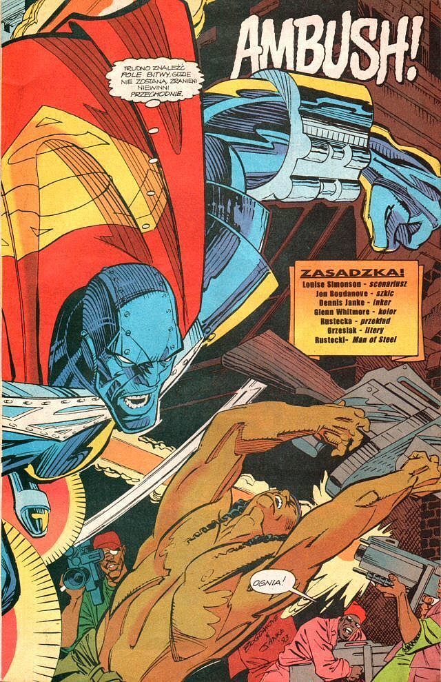 Superman - 64 - (3/1996) Zasadzka! / Chłopak spotyka dziewczynę