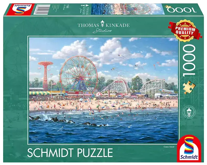 Puzzle 1000 Thomas Kinkade Coney Island