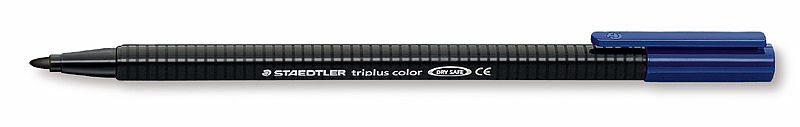 Flamaster triplus 1 mm 1 szt. Czarny staedtler