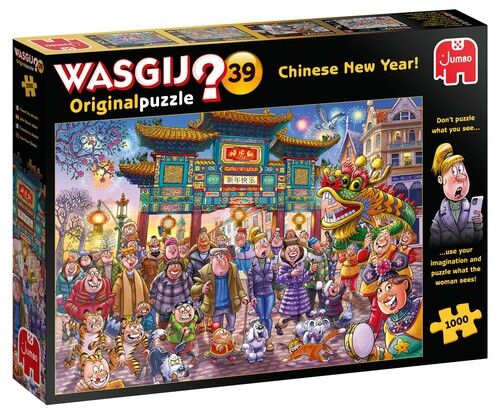 Puzzle 1000 Wasgij Original 39 Chiński Nowy Rok