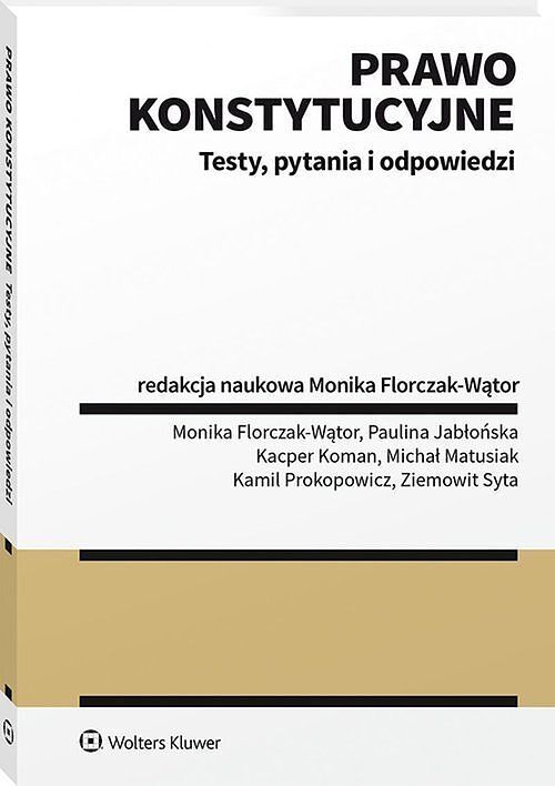 Prawo konstytucyjne Testy pytania i odpowiedzi