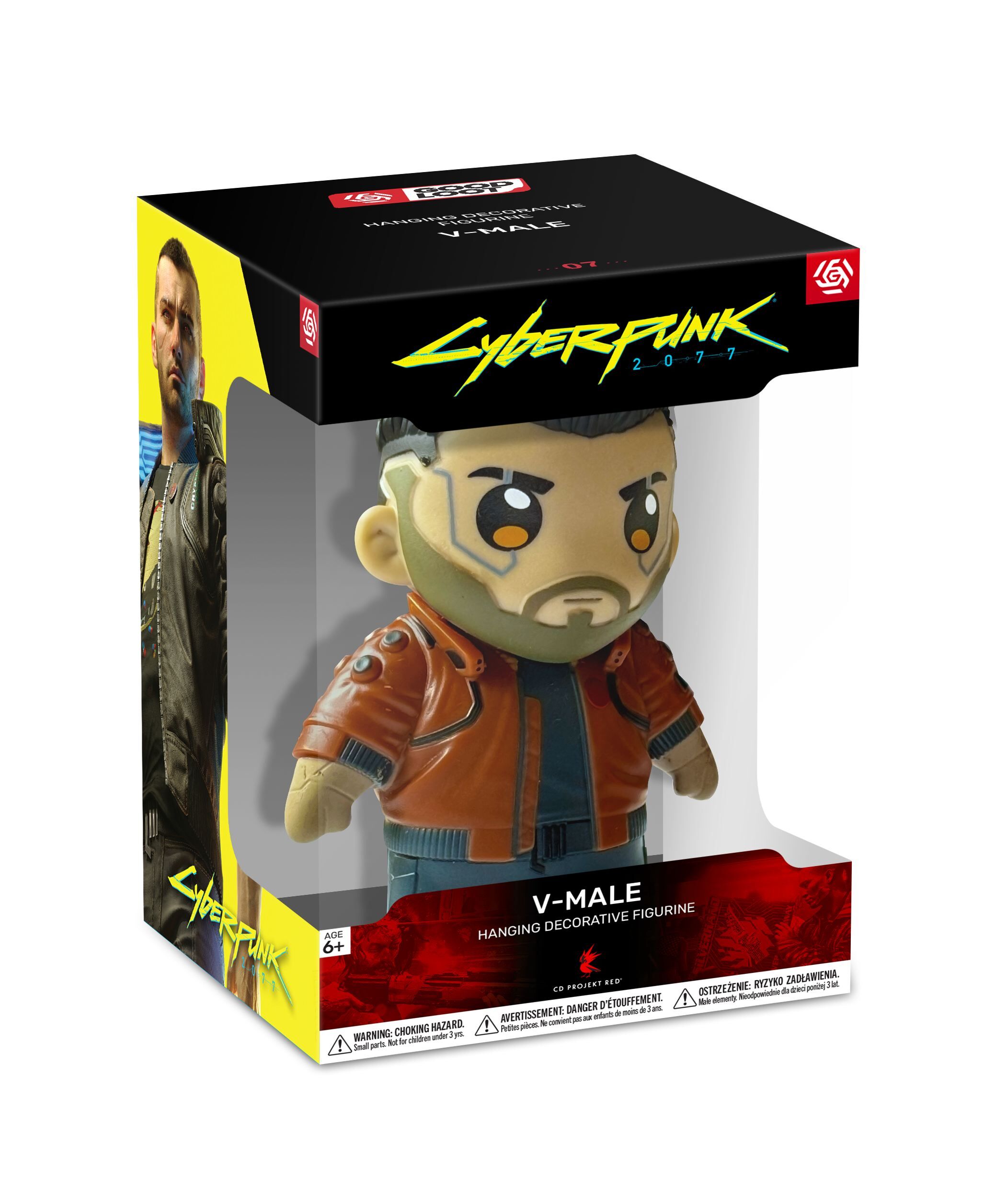 Figurka kolekcjonerska Hanging Figurine Cyberpunk 2077  V-Male