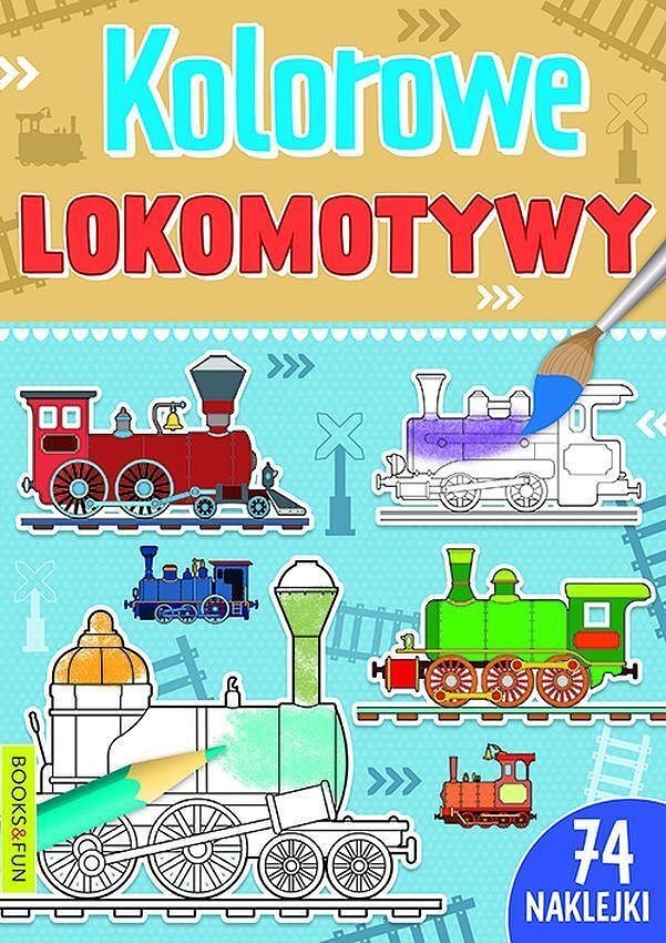 Kolorowe lokomotywy