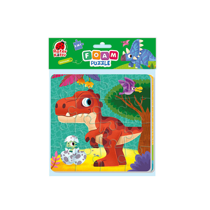 Puzzle 2w1 dinozaury rk6050-06