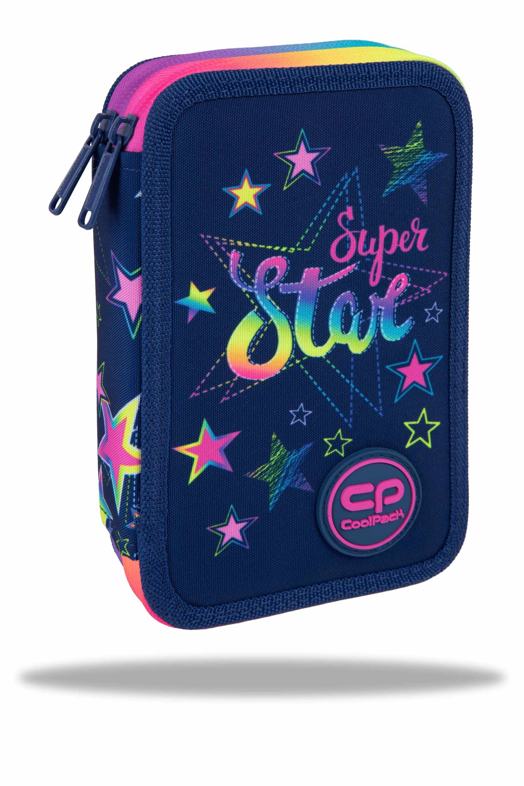 Piórnik podwójny z wyposażeniem Coolpack Jumper 2 Stars