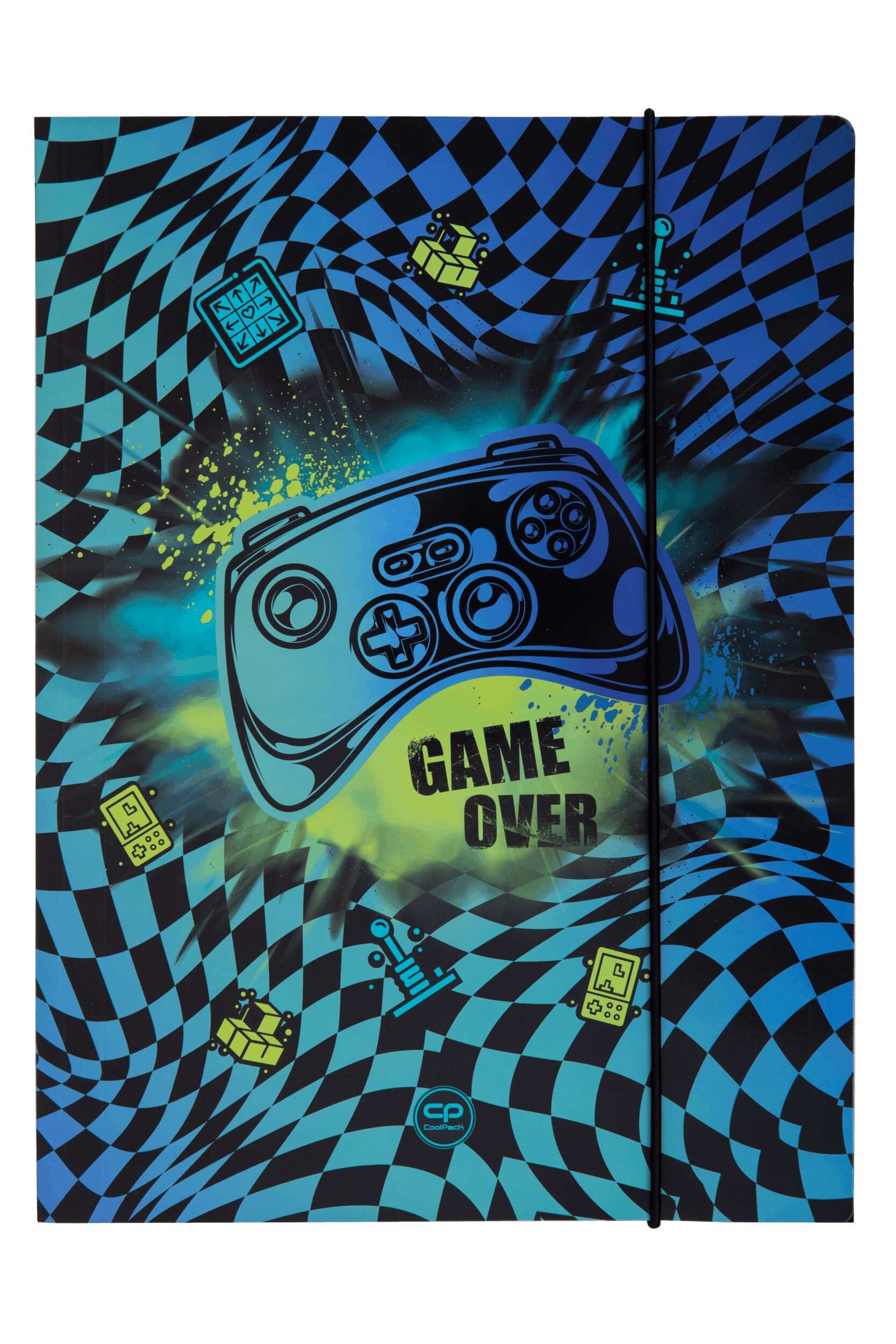 Teczka kartonowa z gumką A4 Coolpack Gamer Chess
