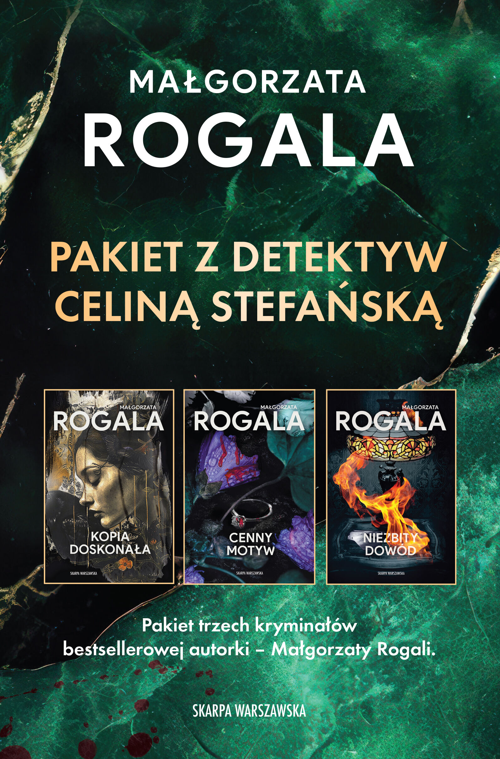 Pakiet z detektyw Celiną Stefańską
