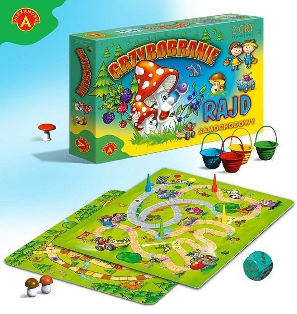 Grzybobranie Rajd samochodowy