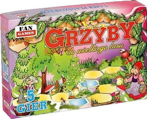 Gra 5w1  na grzyby do wielkiego lasu