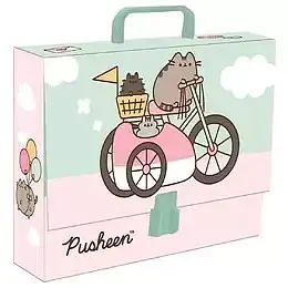 Teczka a4 z rączką pusheen