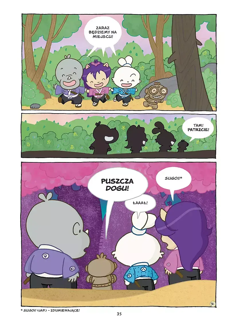 Usagi Yojimbo - Chibi Usagi - Atak chibi straszydeł