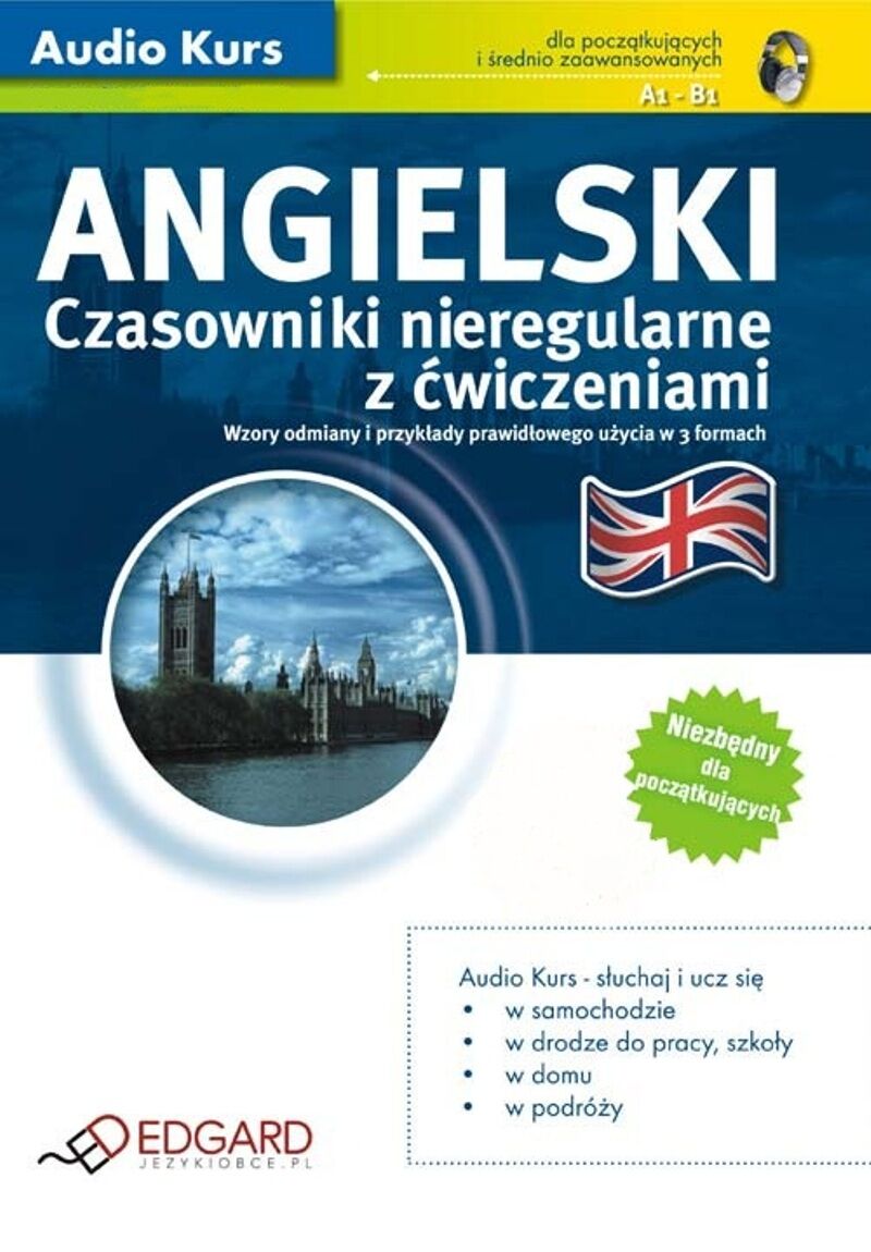 Angielski Czasowniki nieregularne (audiobook MP3)