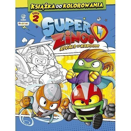 Superzings książka do kolorowania seria 5
