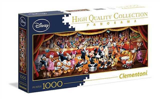 Puzzle 1000 panoramiczne orkiestra disney 39445