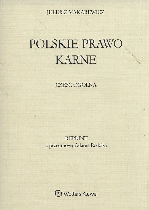 Polskie prawo karne. Część ogólna