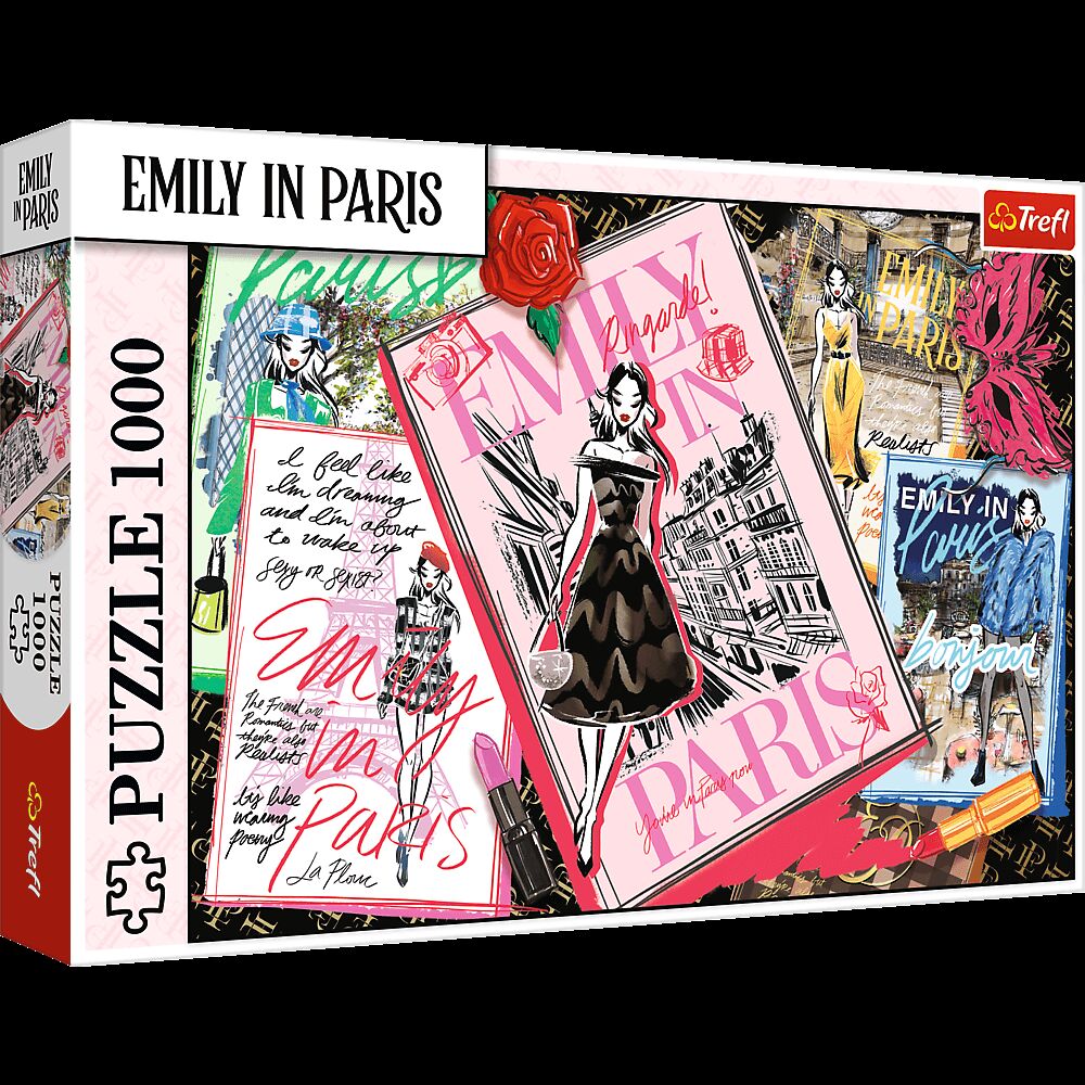 Puzzle 1000 Emily w Paryżu Magazyn Mody 10966