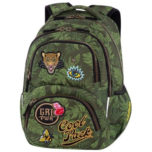 Plecak młodzieżowy Dart Badges Girls Green