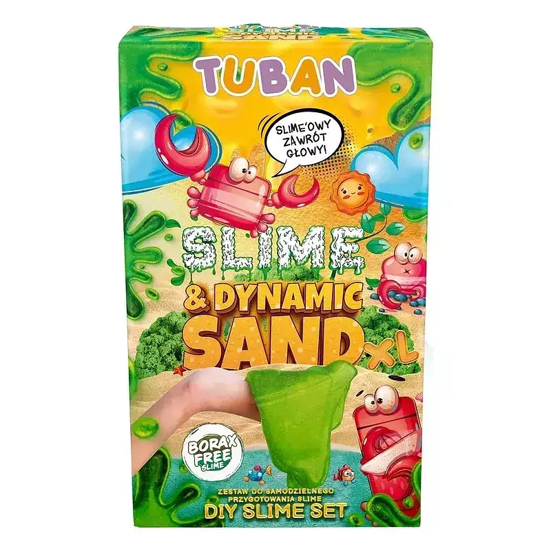 Zestaw slime&dynamic sand xl
