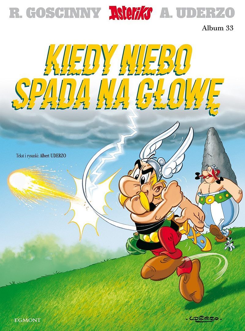 Asteriks - 33 - Kiedy niebo spada na głowę (wyd. 2023)