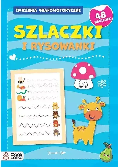 Szlaczki i rysowanki Ćwicz grafomotoryczne Zeszyt niebieski.