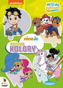 Odkrywamy kolory nick jr wodą malowane