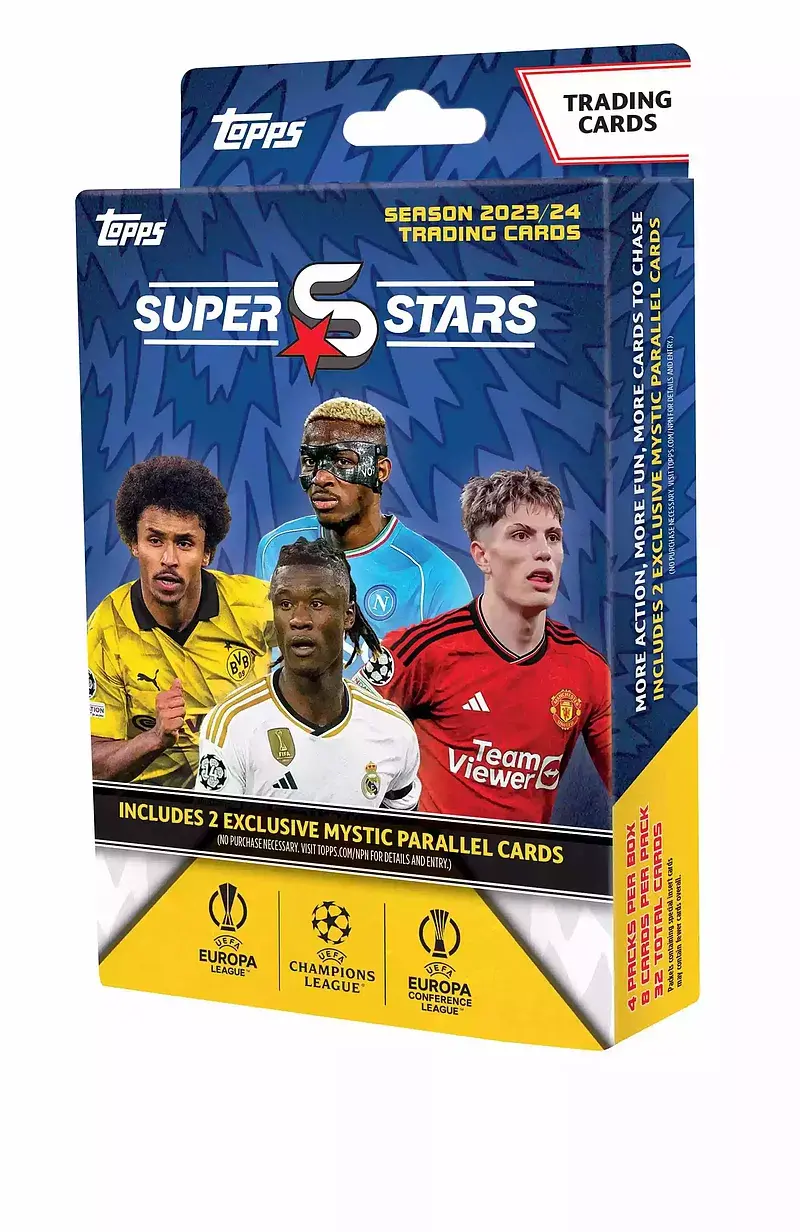 Uefa  topps superstars box